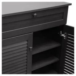 Harding Shoe - Storage Cabinet - Espresso - Baxton Studio -Storage Specialty Store GUEST 60ca30a6 5c93 4b0e 86a3 9eb2a5fbdfce