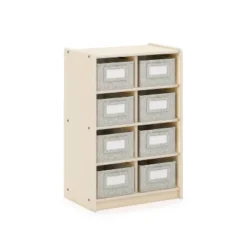 Guidecraft EdQ 8 Cubby Bin Storage Organizer - 30" -Storage Specialty Store GUEST 679b66cb e9ea 4164 bcf5 aa1c48b297d2