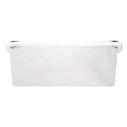 Homz 64 Quart Multipurpose Stackable Storage Container Tote Bins With Secure Latching Lids For Home And Office Organization, Clear (6 Pack) -Storage Specialty Store GUEST 6ddba919 93b8 44ca a3b8 58570562c2bf