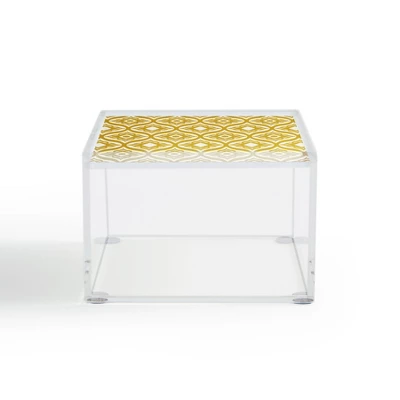 Heather Dutton Trevino Yellow Acrylic Box - Deny Designs 2 Heather Dutton Trevino Yellow Acrylic Box - Deny Designs - Image 2