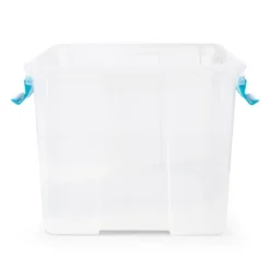 Sterilite 54 Quart Clear Plastic Stackable Storage Container Box Bin With Air Tight Gasket Seal Latching Lid Long Term Organizing Solution -Storage Specialty Store GUEST 6f27467c 52ef 43c8 98aa 0138a3556781