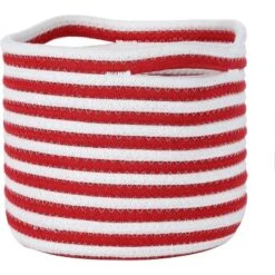 Midlee Candy Cane Rope Basket 10 Midlee Candy Cane Rope Basket -Storage Specialty Store GUEST 6f4a8f2d 2fad 46b0 89a4 bbf330fd12ee