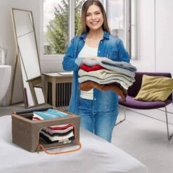 Sorbus Stackable And Foldable Storage Bin For Bedroom, Closet 9 Sorbus Stackable And Foldable Storage Bin For Bedroom, Closet -Storage Specialty Store GUEST 6f7cd110 cd19 4db6 8d41 df8eb0e9b4a9