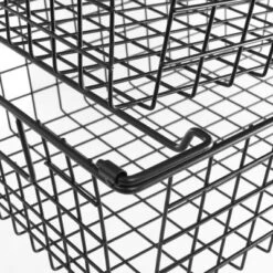 Set Of 2 Storage Bins - Basket Set For Toy, Kitchen, Closet, And Bathroom Storage - Large Shelf Organizers With Handles By Home-Complete (Black) 18 Set Of 2 Storage Bins - Basket Set For Toy, Kitchen, Closet, And Bathroom Storage - Large Shelf Organizers With Handles By Home-Complete (Black) -Storage Specialty Store GUEST 71cb946b 3525 4265 8221 5f096660f262