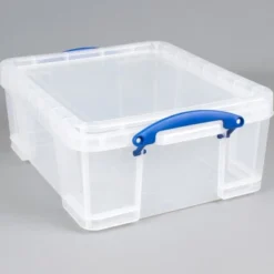 Really Useful Box 17 Liter Plastic Stackable Storage Container With Snap Lid & Built-In Clip Lock Handles For Home Or Office Organization, Clear 5 Really Useful Box 17 Liter Plastic Stackable Storage Container With Snap Lid & Built-In Clip Lock Handles For Home Or Office Organization, Clear -Storage Specialty Store GUEST 7293de62 2481 4657 be5d 72b5e32c577f