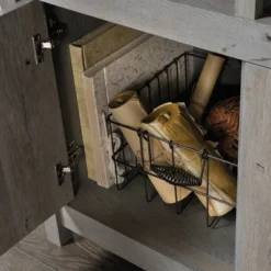 Cannery Bridge Storage Wall Mystic Oak - Sauder -Storage Specialty Store GUEST 73d5d88d b9dc 46c3 91e7 100048470e5a