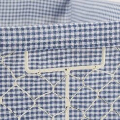 Design Imports Set Of 2 M Antique White Chicken Wire French Gingham Check Liner Baskets Blue/White -Storage Specialty Store GUEST 75805aa8 1ca6 49b8 9f9c a26f0750ac8a