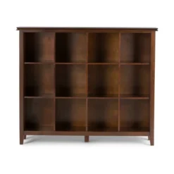 448" Stratford 12 Cube Storage Russet Brown - WyndenHall -Storage Specialty Store GUEST 7aba60c0 9ed4 44b6 9f24 4a83149bdaef