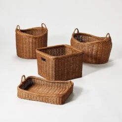 Cube Vintage French Basket - Threshold™ Designed With Studio McGee -Storage Specialty Store GUEST 7abbd94c 17cc 4333 be64 5cf0583ef771