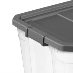 Sterilite 108 Qt. Clear Stacker Storage Container Tote W/ Latching Lid 10 Sterilite 108 Qt. Clear Stacker Storage Container Tote W/ Latching Lid -Storage Specialty Store GUEST 7f5bc2e8 648a 40a7 a669 859a4dedeb08