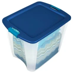 Sterilite 26 Gallon Plastic Latch & Carry Storage Bin Tote Baskets With Comfortable Handles For Household And Office Organization -Storage Specialty Store GUEST 80f8854d d8cd 4b63 84f2 135047250a56