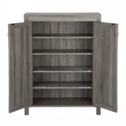 FC Design Modern 2-Door Shoe Storge Cabinet For 15 Pairs Of Shoes 10 FC Design Modern 2-Door Shoe Storge Cabinet For 15 Pairs Of Shoes -Storage Specialty Store GUEST 831b6e78 7702 4a62 85ea 4c04b0a2c886