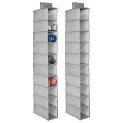 MDesign Fabric Shoe Rack Holder Storage Shelf, Metal Frame, 20 Cube -Storage Specialty Store GUEST 83206f60 5d76 46f9 a0d5 d8737e7b872b