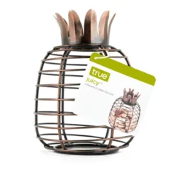 Juicy Pineapple Cork Holder By True | Wine Décor For Kitchen | Barrel Cork Cage Display Collector | Decorative Vino Cork Storage Box Container Gift -Storage Specialty Store GUEST 83e28b80 8180 4cd5 ae82 de2cab0710c3