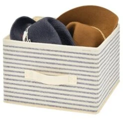 MDesign Soft Fabric Closet Storage Organizer Cube Bin, 10 Pack -Storage Specialty Store GUEST 842d31f0 28be 4ccf a785 ed5fa14016db