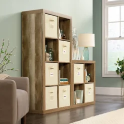 Stow Away 8 Cube Organizer Lintel Oak - Sauder 7 Stow Away 8 Cube Organizer Lintel Oak - Sauder -Storage Specialty Store GUEST 8640003f a8cf 48cb a195 b9be1ff1ad11