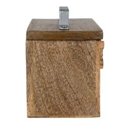 Scroll Carved Trinket Box Mango Wood & Metal - Foreside Home & Garden -Storage Specialty Store GUEST 86a7a2ea b4c9 4e71 b3ca 938f4cca4934