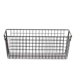 Farmlyn Creek 3 Pack Metal Wire Storage Baskets For Shelves, Pantry, Closet, Long Narrow Organizer Bin, Black, 16 X 6 X 6 In 11 Farmlyn Creek 3 Pack Metal Wire Storage Baskets For Shelves, Pantry, Closet, Long Narrow Organizer Bin, Black, 16 X 6 X 6 In -Storage Specialty Store GUEST 891d7e97 4ae2 4c67 a48a c86d8c2dffee
