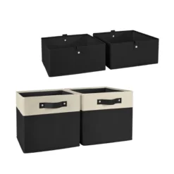 2pc Kids' 10.5" Two-Toned Folding Storage Bin Set - RiverRidge Home -Storage Specialty Store GUEST 8933e176 15f2 4b4f 88be 21c5a3bb4e55
