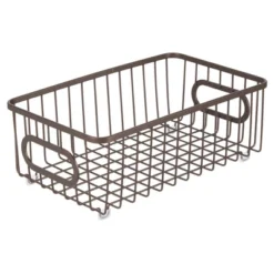 MDesign Metal Bathroom Storage Organizer Basket Bin, 4 Pack 7 MDesign Metal Bathroom Storage Organizer Basket Bin, 4 Pack -Storage Specialty Store GUEST 8c908a17 6b15 4aac a385 f84856a6284f