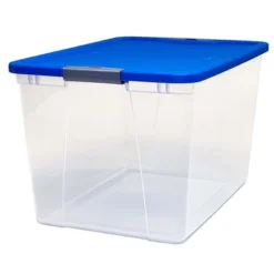 Homz 64 Quart Secured Seal Latch Extra Large Single Clear Stackable Storage Container Tote, Garage, Or Basement 11 Homz 64 Quart Secured Seal Latch Extra Large Single Clear Stackable Storage Container Tote, Garage, Or Basement -Storage Specialty Store GUEST 8ca468c7 e61b 469d 9684 31b546864b8e