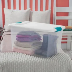 Sterilite 6 Qt Latch Storage Box,12 Pack, And 64 Qt Latch Storage Box, 6 Pack -Storage Specialty Store GUEST 8d5cf55b 10f0 46ef add7 e5d5dc858b25