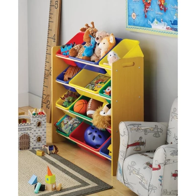 Whitmor Kids' 12 Bin Organizer 1 Whitmor Kids' 12 Bin Organizer