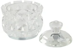 Dahlia Studios Seely Round Clear Glass Jewelry Boxes With Lid Set Of 2 -Storage Specialty Store GUEST 8f3f02fa 683a 43c6 a4a6 fd7a6be611d6