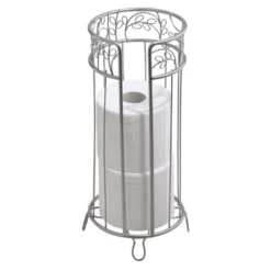 MDesign Decorative Metal Toilet Paper Storage Holder Stand, 3 Rolls -Storage Specialty Store GUEST 8f70f02f be9e 459d ae7a 83ab7d1a9355
