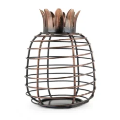 Juicy Pineapple Cork Holder By True | Wine Décor For Kitchen | Barrel Cork Cage Display Collector | Decorative Vino Cork Storage Box Container Gift -Storage Specialty Store GUEST 8f9f1206 b199 41cf b011 fb4879e259c6