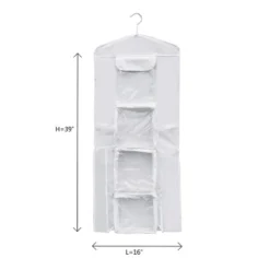 Elf Stor Double Sided Deluxe Hanging Gift Wrap And Bag Organizer Combo -Storage Specialty Store GUEST 903fb659 9b92 4985 bd23 d1d691b83e1f