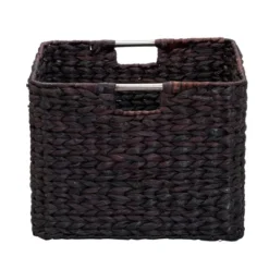 Household Essentials Wicker Basket Hyacinth