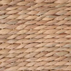 Set Of 2 Handmade Wicker Storage Cubes - 12-Inch Square Foldable Baskets With Handles - Made Of Hand-Twisted Water Hyacinth By Villacera (Natural) -Storage Specialty Store GUEST 90613184 ca77 4182 b7f5 a214192d26ca 1