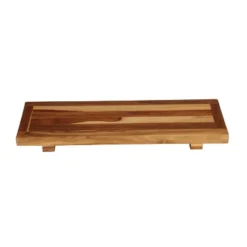 29"x2" Eleganto Teak Wood Bathtub Storage Caddy Natural - EcoDecors -Storage Specialty Store GUEST 907d2b68 730a 4de4 80f6 e105a7037068