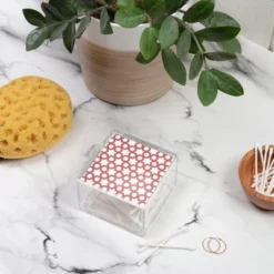 Emanuela Carratoni Moroccan Inspiration 4" X 4" Acrylic Box - Deny Designs -Storage Specialty Store GUEST 93086ec4 2448 4f3e 91c4 f78170f73860