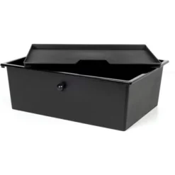 J&V TEXTILES Metal Frame Underbed Storage With Lids, Requires At Least 8”H Clearance From Floor To Bed Frame, Black, 2-Drawer -Storage Specialty Store GUEST 949556ed 6d2f 41eb a1db efe747aa5ae4