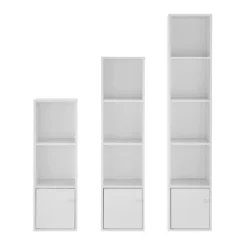 59" Set Of 3 Slim Cube Shelf Unit Towers - Danya B. -Storage Specialty Store GUEST 94f83531 06e8 406f 89cd 7db62cdc8b51