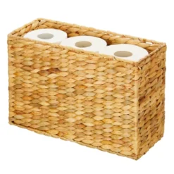 MDesign Hyacinth Rice Weave Toilet Tank Bathroom Storage Basket Bin 10 MDesign Hyacinth Rice Weave Toilet Tank Bathroom Storage Basket Bin -Storage Specialty Store GUEST 9564af63 3f7f 46c0 a633 9ee168cff1b6
