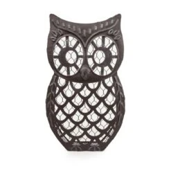 Twine Wise Owl Cork Holder, Decorative Wine Cork Storage And Decor, Set Of 11, Metal With Brown Finish Owl Cork Display -Storage Specialty Store GUEST 99332690 8338 4402 8764 c5d1b11d8367