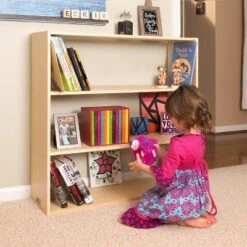 ECR4Kids Streamline 3-Shelf Storage Cabinet, 36in, Double-Sided -Storage Specialty Store GUEST 9e23b8b0 3eb1 4f37 a601 5f1101ae17f0