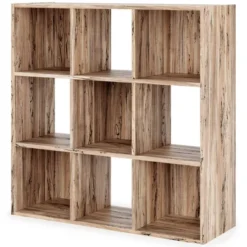 35.43" Piperton 9 Cube Organizer Natural - Signature Design By Ashley 12 35.43" Piperton 9 Cube Organizer Natural - Signature Design By Ashley -Storage Specialty Store GUEST 9ee78588 7898 4fe7 96ee 0ba8b48aab56