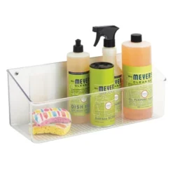 MDesign Wall Mount Plastic Home Storage Organizer Tray Basket Bin -Storage Specialty Store GUEST a0ccc62b 653d 4367 b9f9 f1c7d763aa90