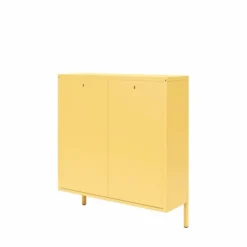 Cache 2 Door Shoe Storage Cabinet Yellow - Novogratz -Storage Specialty Store GUEST a6655a98 1ff8 4db6 b342 f7e9be6d8ee9