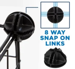 Mount-It! Wire Storage Cubes, 12-Cube Metal Grid Organizer | Modular Wire Shelving Units, DIY Closet Cabinet Organizer | 14" W X 14" H -Storage Specialty Store GUEST a770567c 3552 4cbe a58c 8f793aa131c0