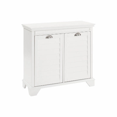 Crosley Linen Hamper In White 3 Crosley Linen Hamper In White - Image 3