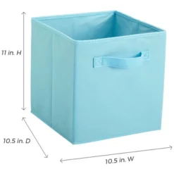 ClosetMaid Cubeicals Fabric Storage Drawer Organizer Bin With Handle For Clothing, Toys, And Home Or Office Accessories, Light Blue -Storage Specialty Store GUEST a9a732b0 9963 4a35 ba49 14aaf784d7e8
