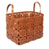 Mela Artisans Small Light Brown Woven Basket
