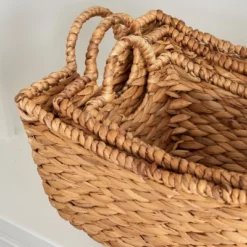 3pc Water Hyacinth Stackable Storage Baskets Natural - Haven Way 7 3pc Water Hyacinth Stackable Storage Baskets Natural - Haven Way -Storage Specialty Store GUEST adb5c106 63d7 494f bf92 9189dd1b38fa
