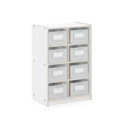 Guidecraft EdQ 8 Cubby Bin Storage Organizer - 30" -Storage Specialty Store GUEST b0ea35cd 2a2b 456b 960e eb47eed19f14