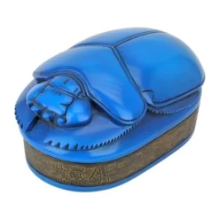 Design Toscano Pharaoh Amenhotep Royal Scarab Sculptural Box